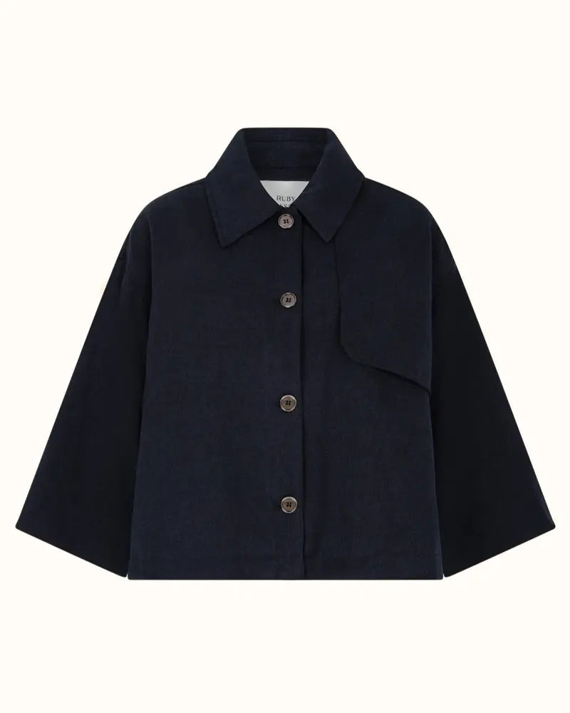 108 Cleandeau Poncho Shirt Top