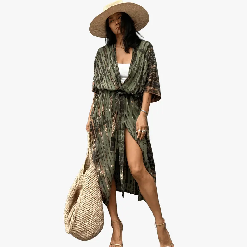 Abito Bohemien con Design Kimono