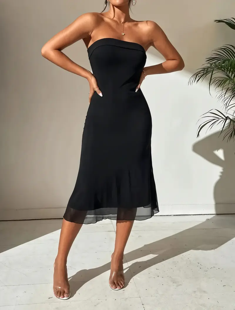 Abito Midi Silhouette Perfetta