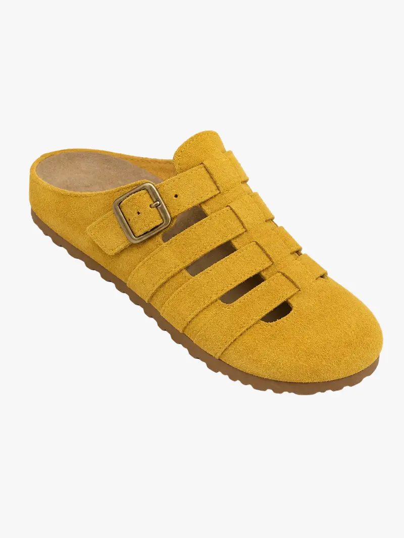 ADJUSTABLE OPEN-BACK MULES FOR WOMEN