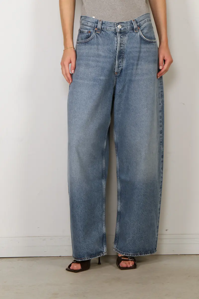 Agolde - Jeans - Rounded Baggy - Downplay