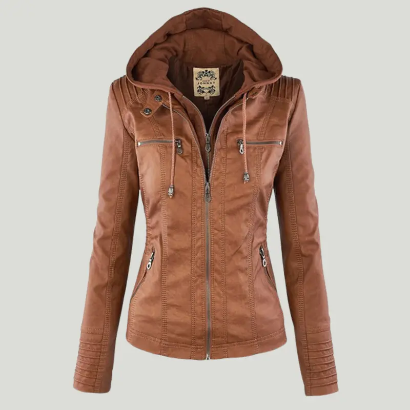 Aiana™ | Slim Fit Leather Jacket
