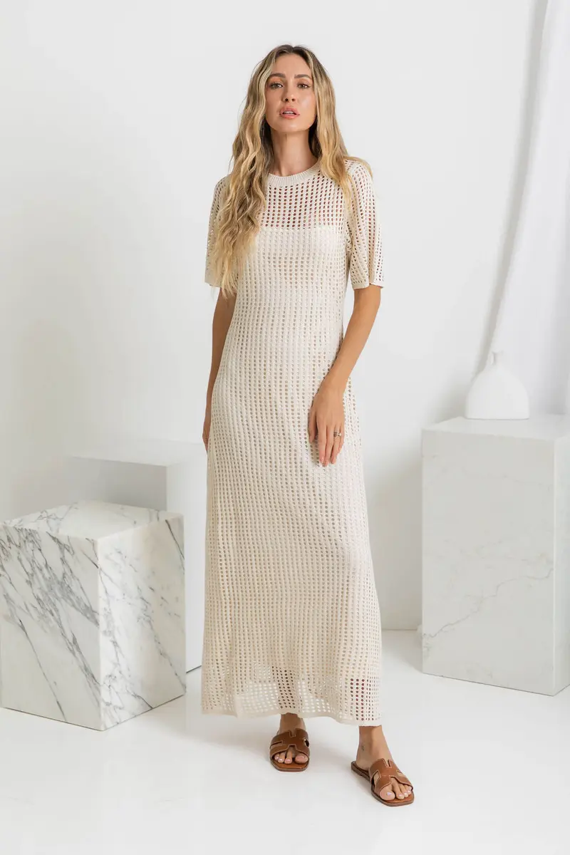 Airlie™ | Crochet Maxi Dress