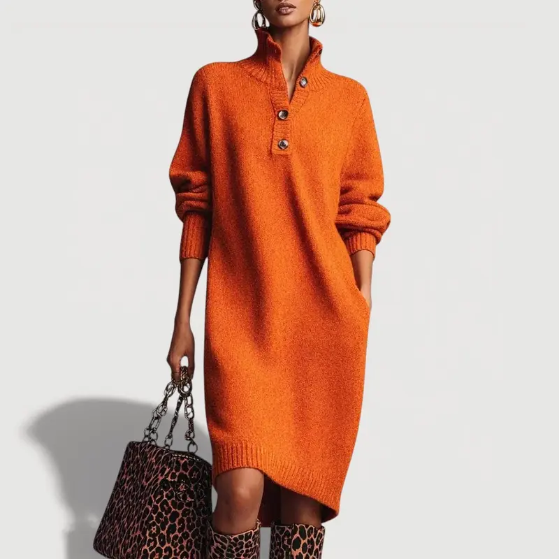 ALESSIA – COSY KNIT DRESS