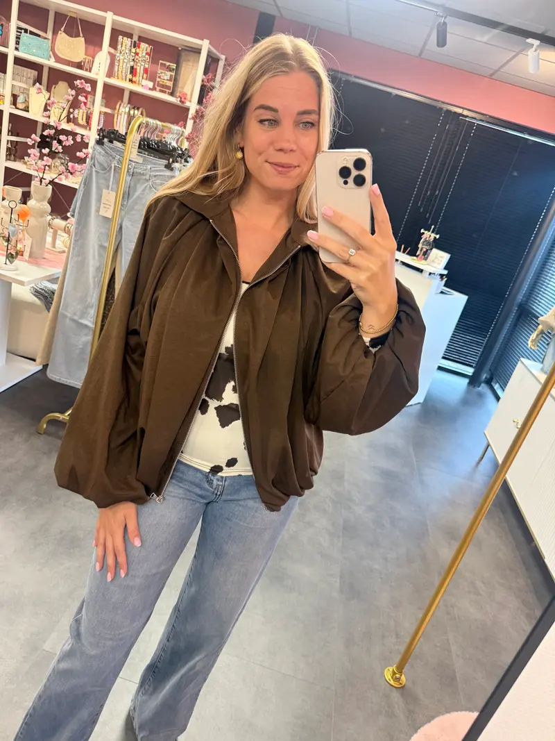 Ambika | jacket Maud bruin