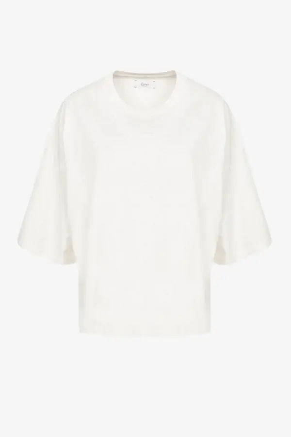 Âme antwerp Eloise-A Boxy T-Shirt white