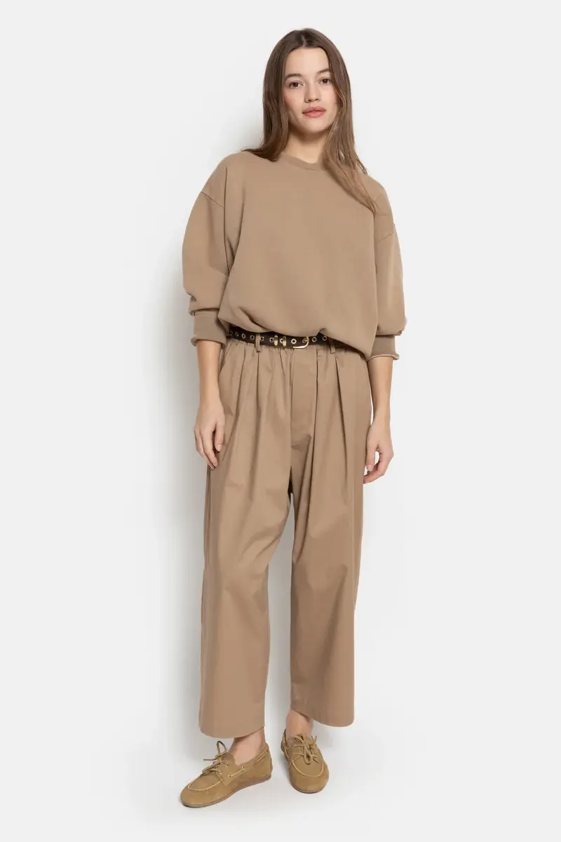 Âme antwerp kick big tetra pants cognac
