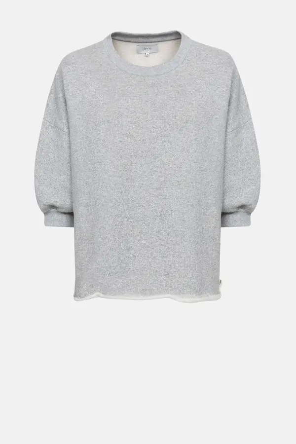 Âme antwerp liv sweat quality light grey