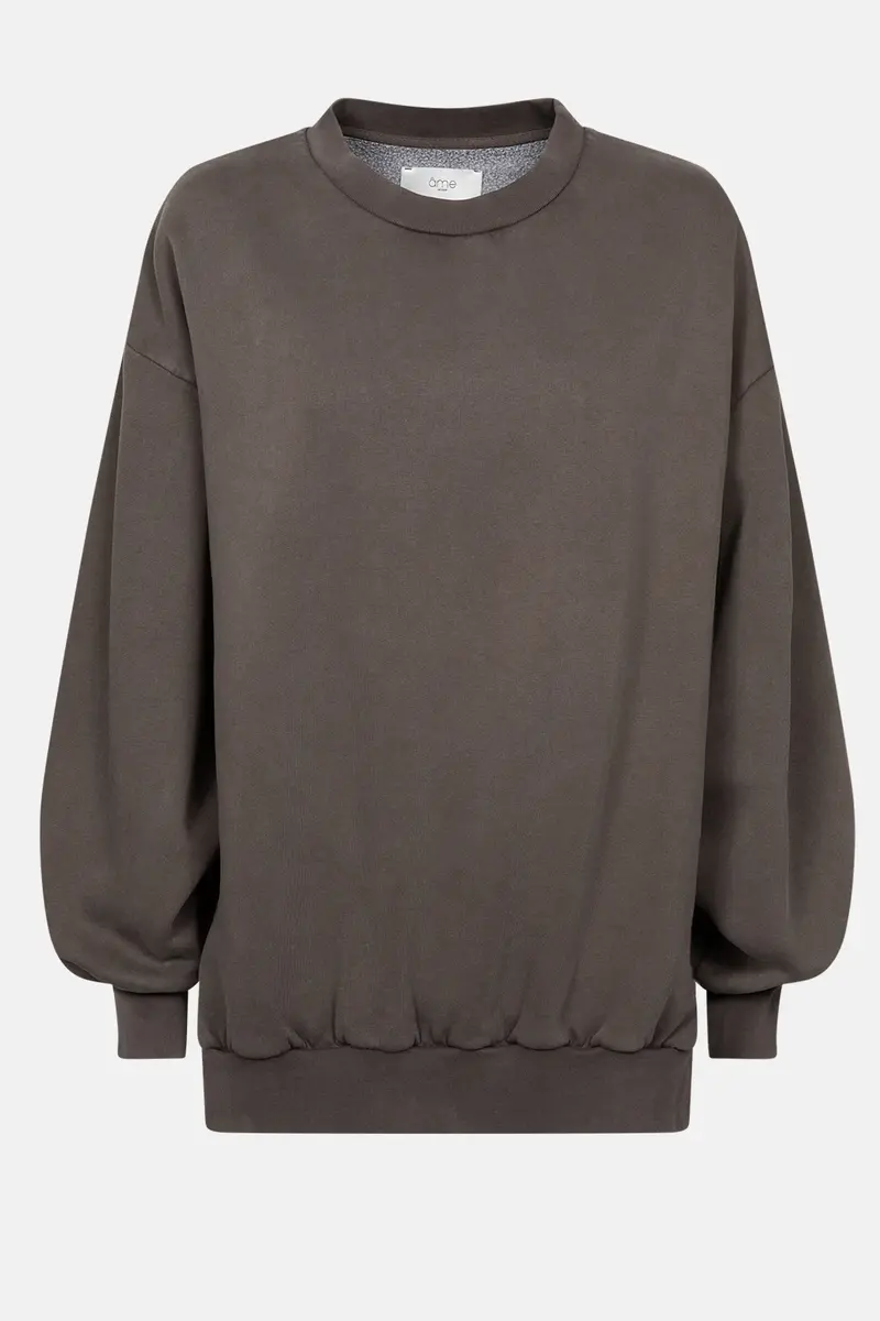Âme antwerp ulla oversized sweatshirt vintage brown
