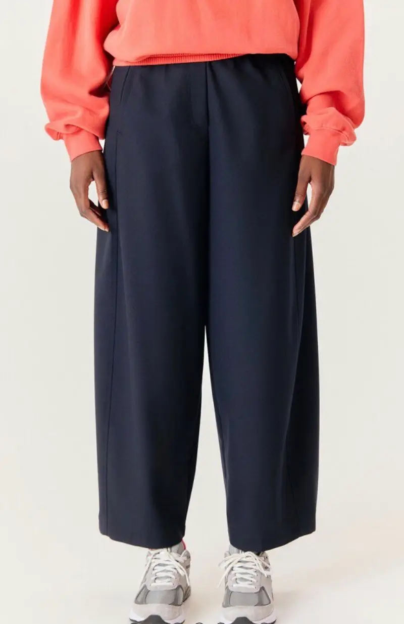 American Vintage AYA10C Pantalon Balloon Navy