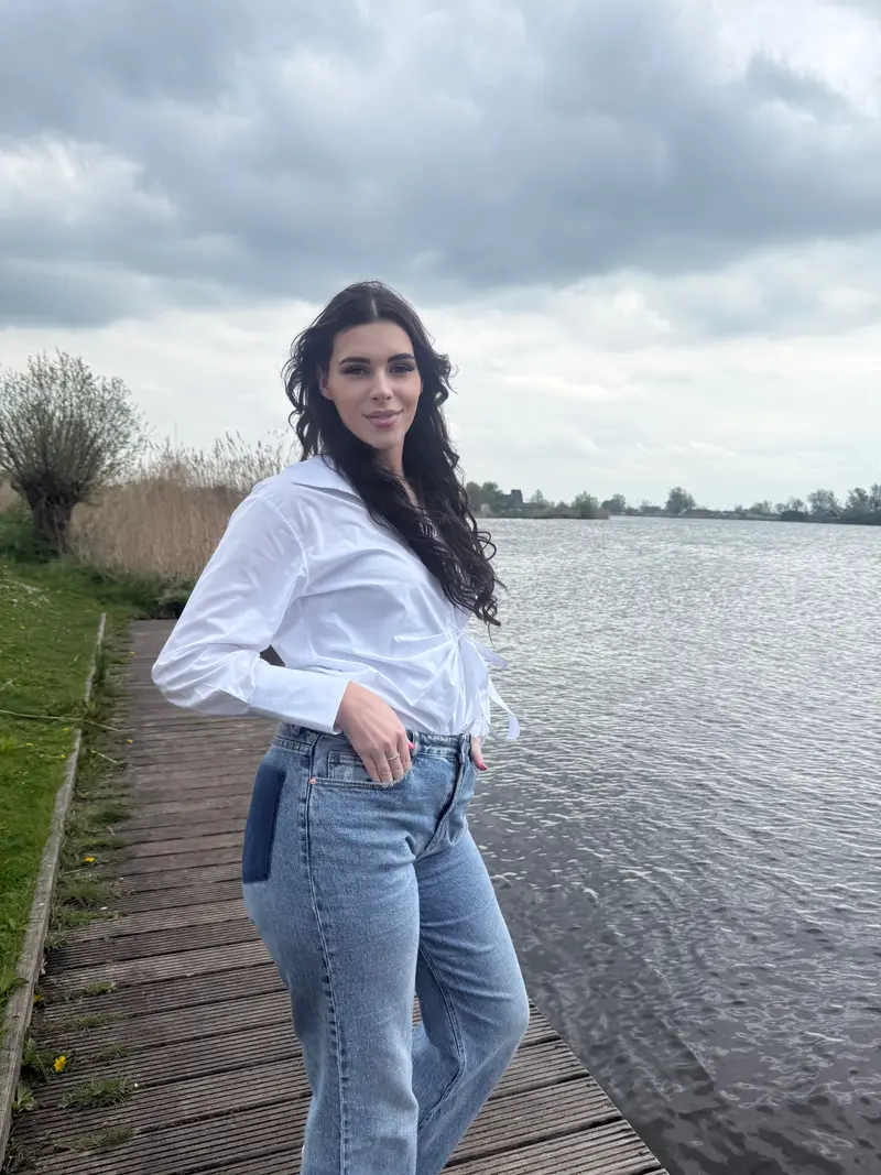 Anna blouse - Wit