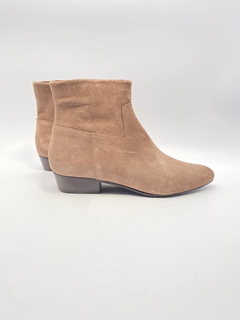 Anonymous Copenhagen morie 20 calf suede dark taupe
