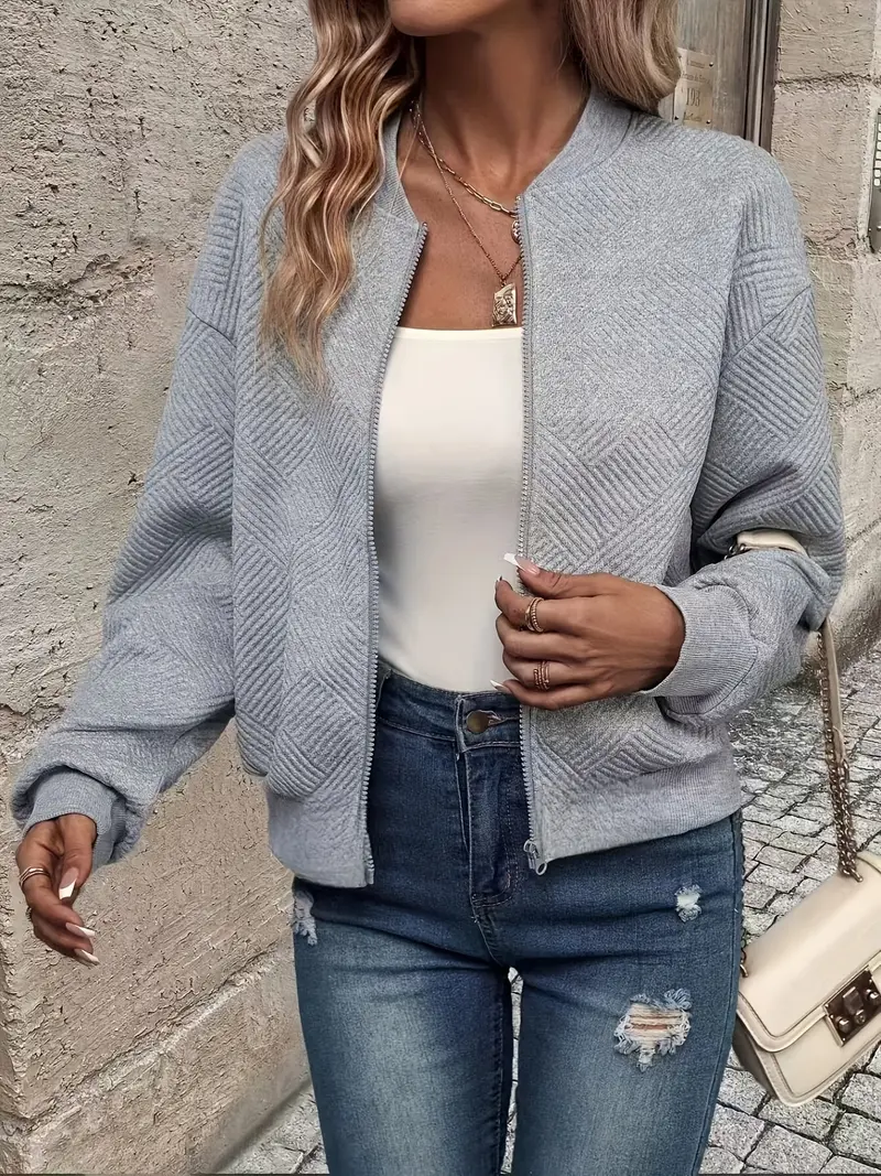 Antonia | Damen Jacke im minimalistischen Design für Layering