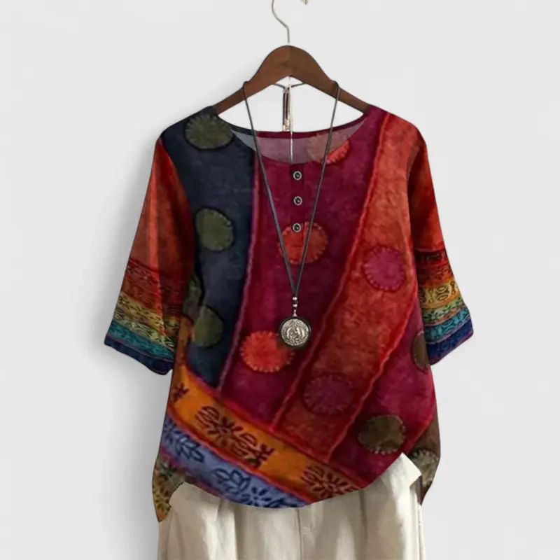 Auralie™ | Elegant Boho Top