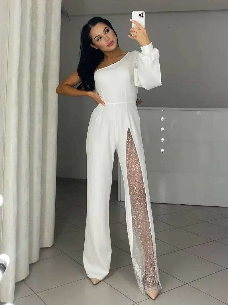 AYLIN | Statement-One-Shoulder-Jumpsuit