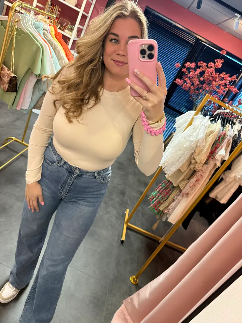Basic top by Swan - beige
