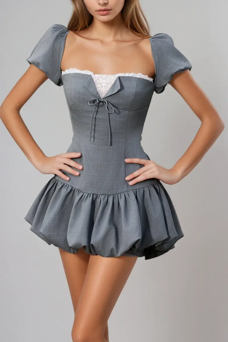 Bate Ruffle Mini Dress