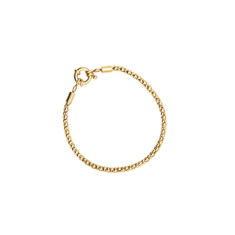 Bauer Basics Armband popcorn schakel