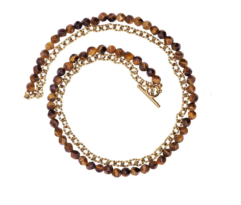 Bauer Basics Ketting bruine tijgeroog