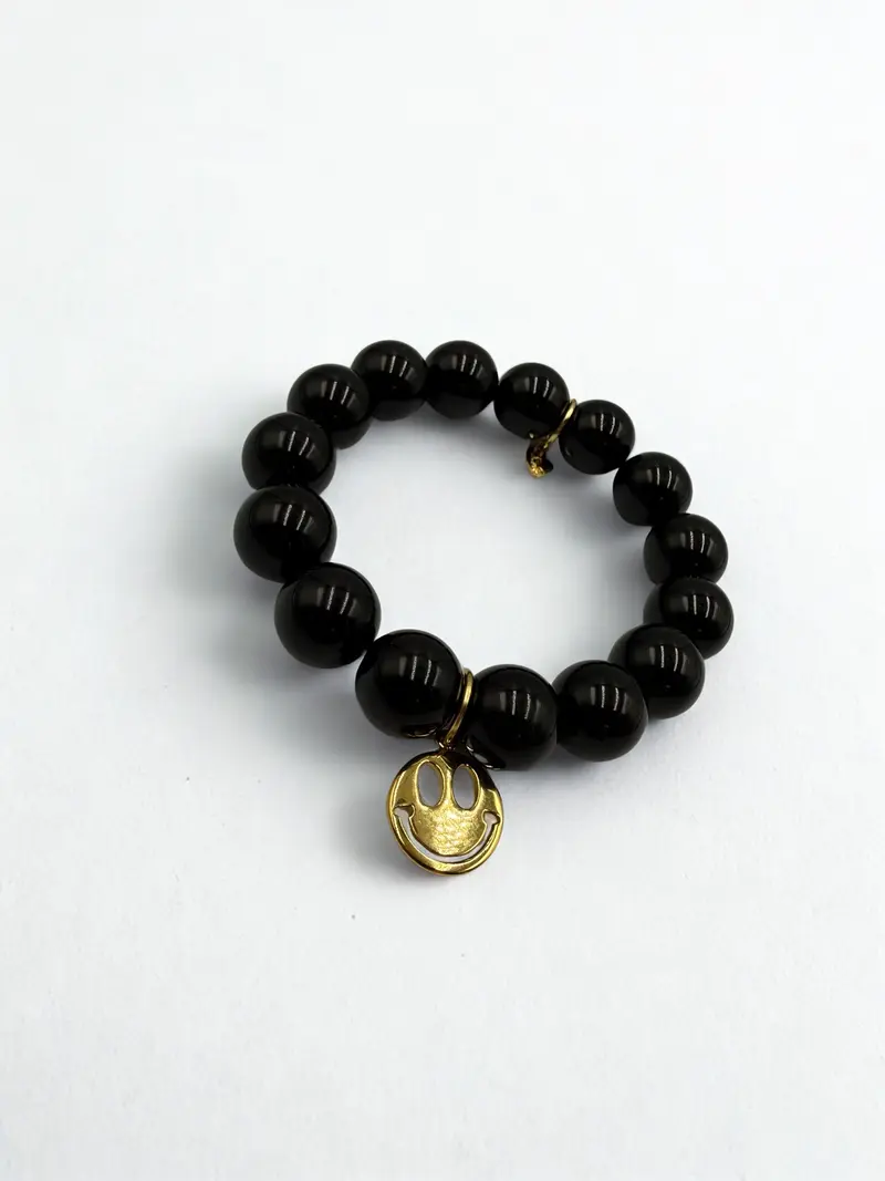 Be Dazzled Smiley armband