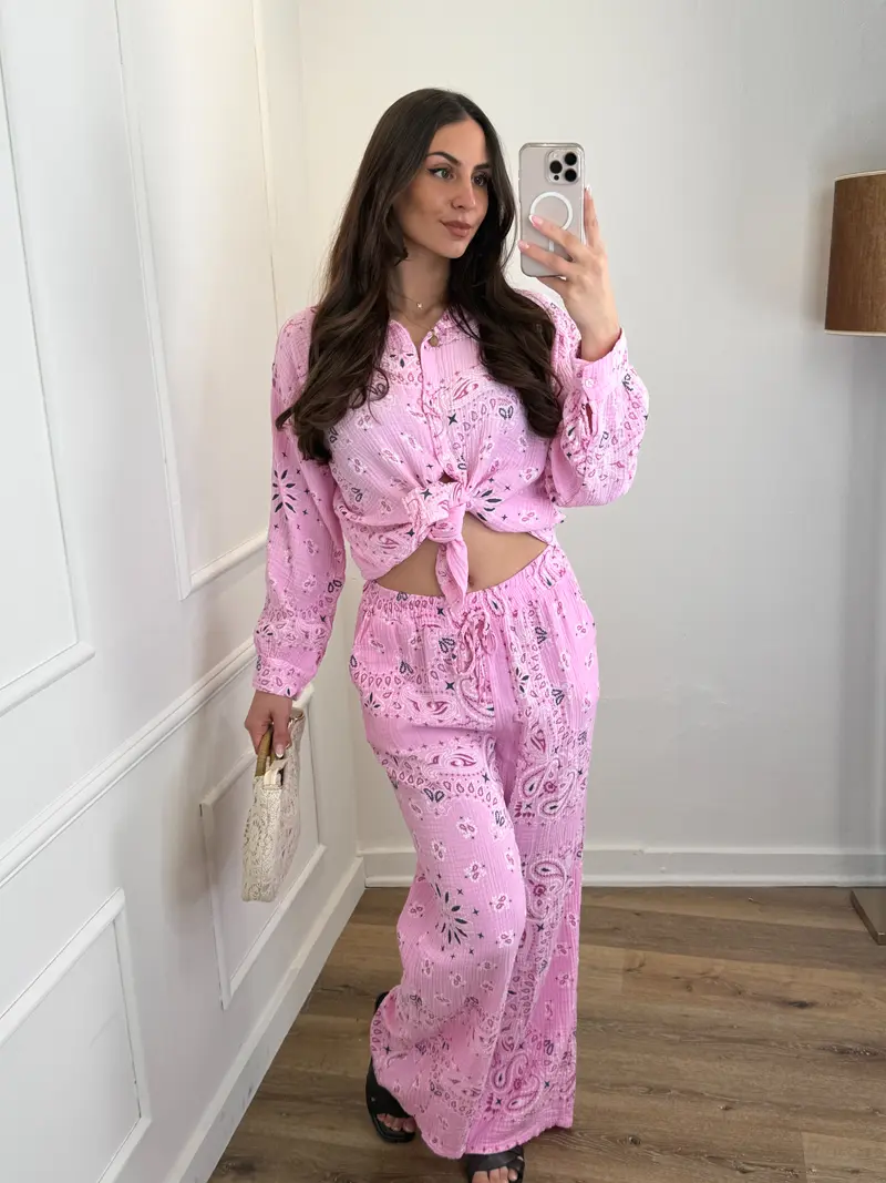 Beachy set roze