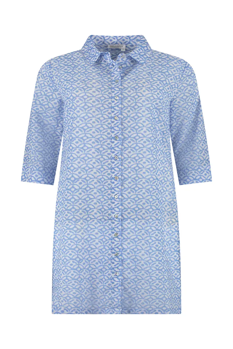 Belluna Gigaro tuniek/blouse batik sea