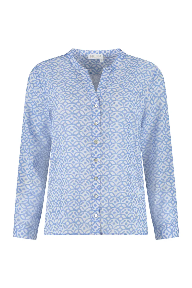 Belluna Joey blouse batik sea