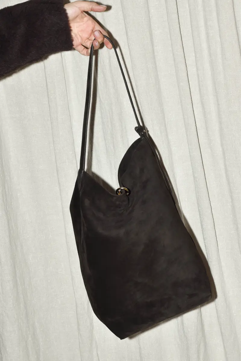 Benedetta Bruzziches - Tas - Doudou CarryAll Suede Calfskin/Liquorice