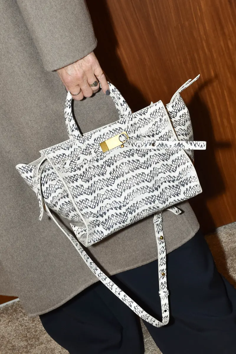 Benedetta Bruzziches - Tas - Mame Forever - Python Printed Calf Leather/Whips