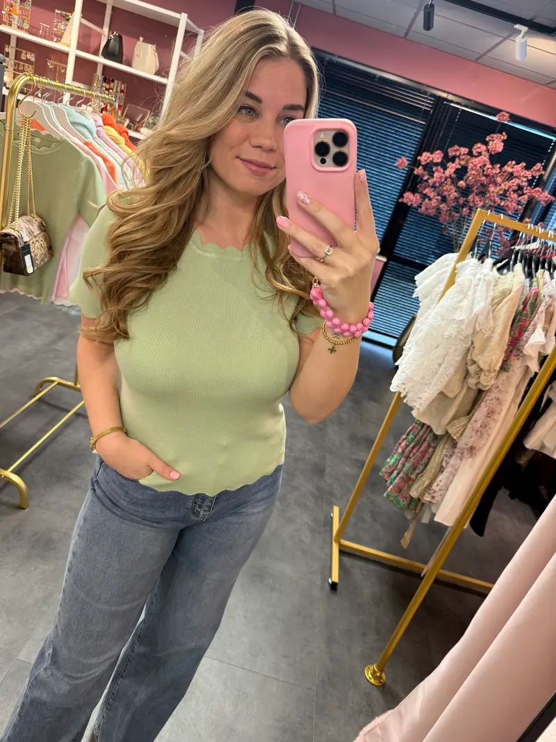 Bestseller Top By Clara - Groen