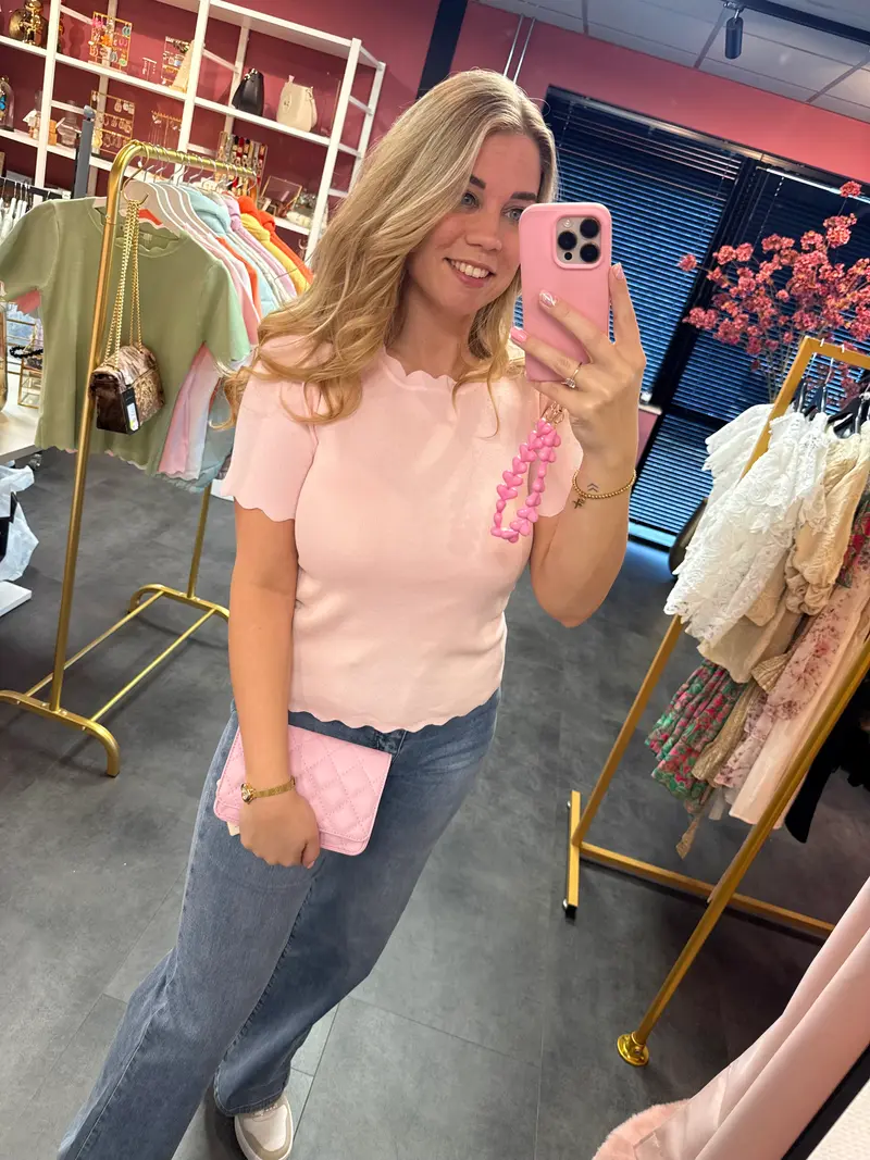Bestseller Top By Clara - Roze