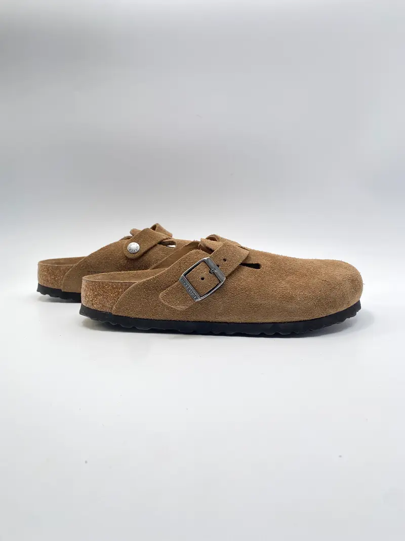 Birkenstock Boston bs dark tea tonal