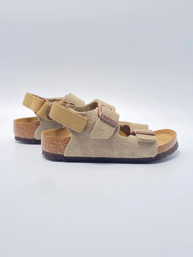 Birkenstock milano AS kids taupe