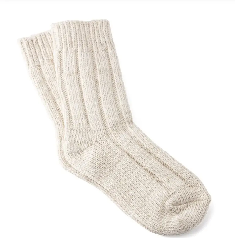 Birkenstocks cotton twist socks off white
