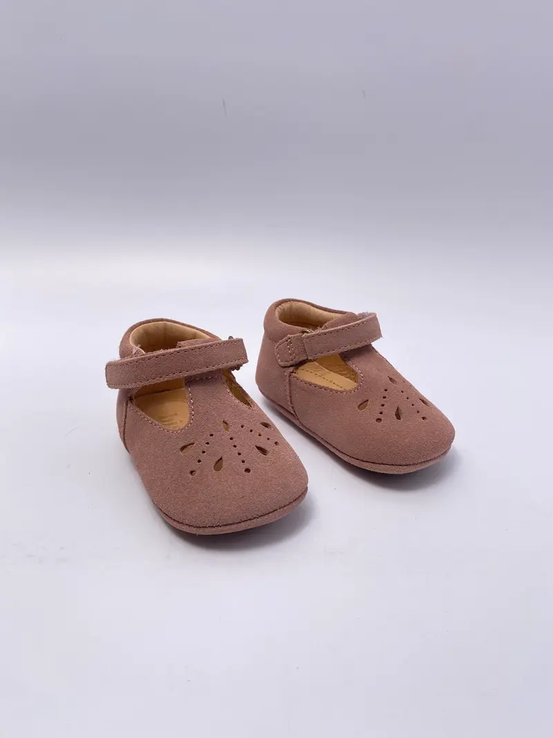 Bisgaard open baby schoentjes bloom rose