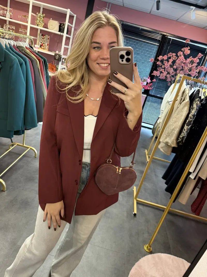 Blazer bordeaux
