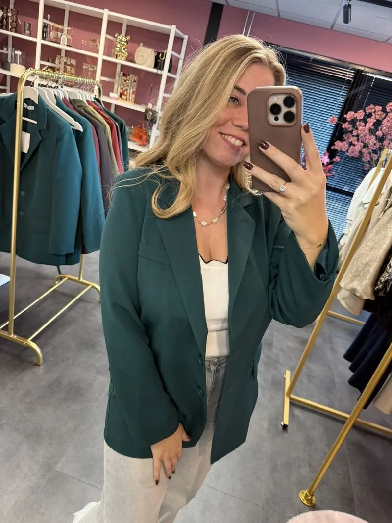 Blazer groen / petrol