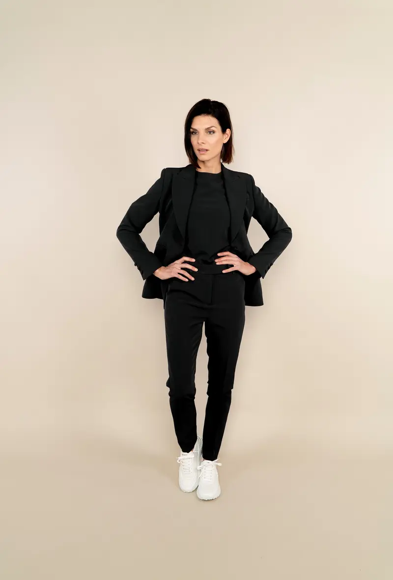 - BLAZER LONG MODEL - black