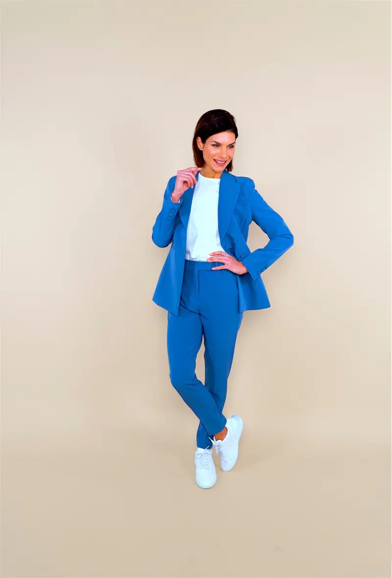 BLAZER LONG MODEL - cobalt blue
