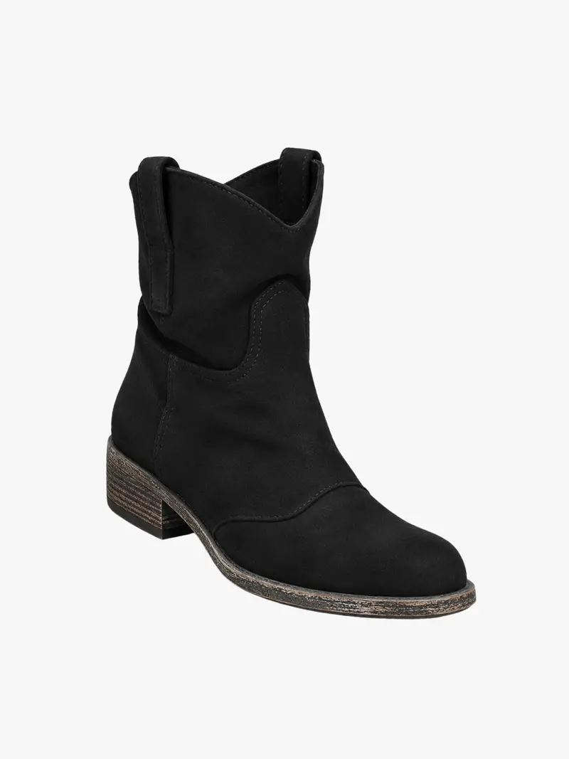 BLOCK HEEL ANKLE BOOTS FOR WOMEN