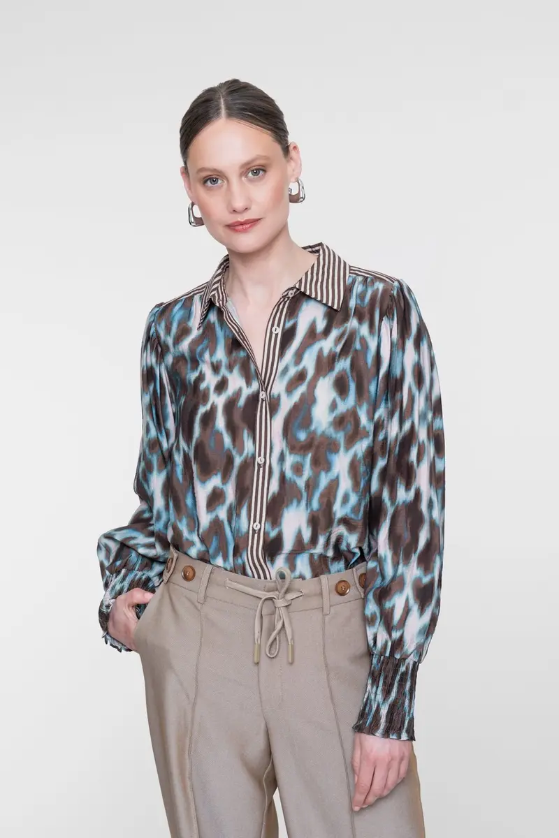 Blouse met Animaldessin