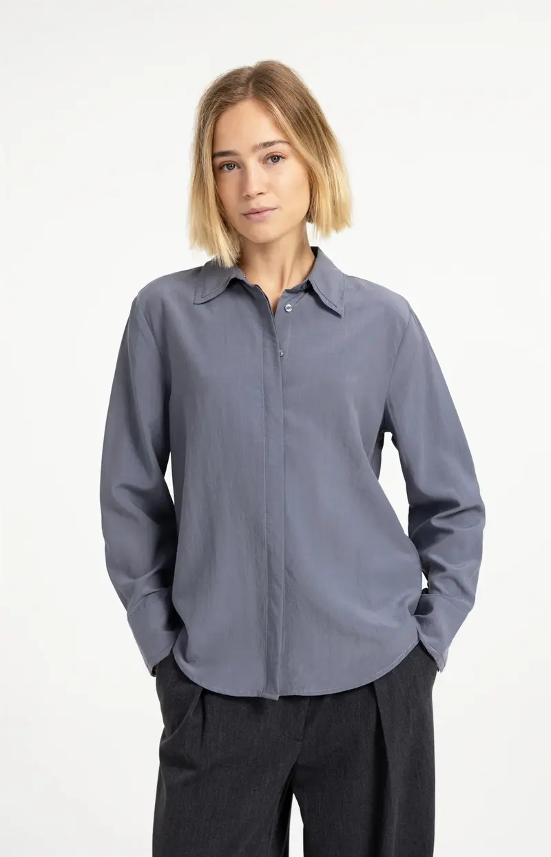 Blouse met Kraagdetail