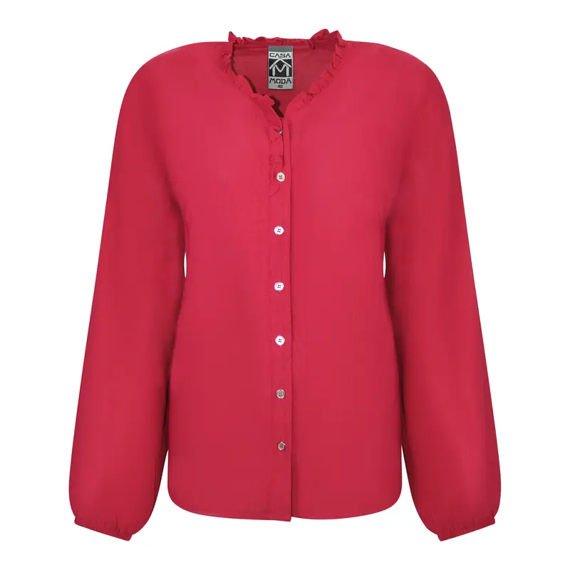 Blouse Rood Uni Schulprandje