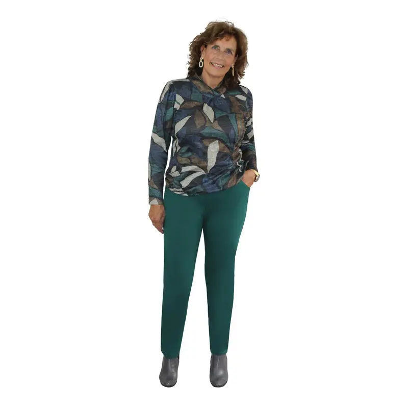 Blouson Grafische Bladprint Lake