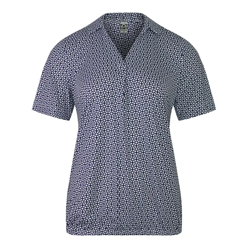 Blouson Marine Wit Sterprint
