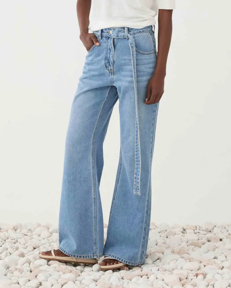 Blu Cord Jeans 094