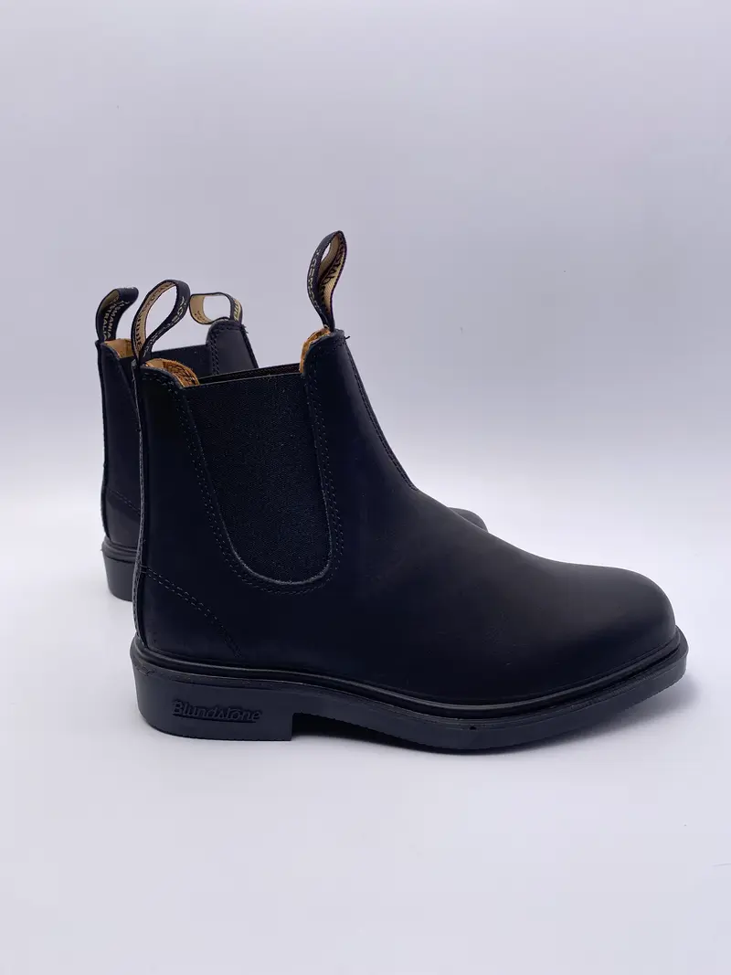 Blundstone 068 zwart elastic sided boot dress