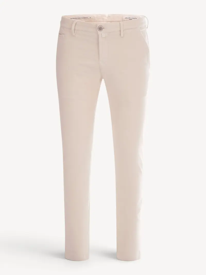 Bobby Slim Trousers - Off White