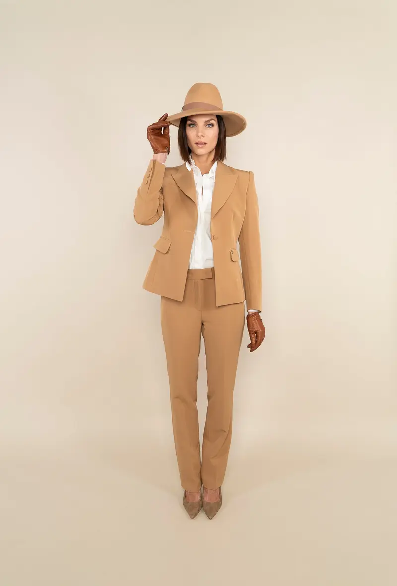 BODY STRETCH BLOUSE with bows - white