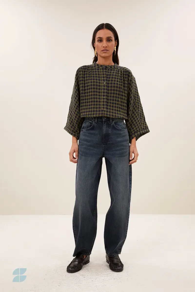 By-Bar Baloe Oil Jeans Vintage Blue